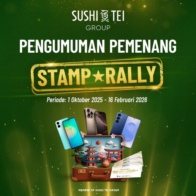 Pengumuman Pemenang Stamp Rally