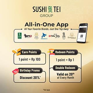 Benefit Member - Sushi Tei Group Loyalty Program
